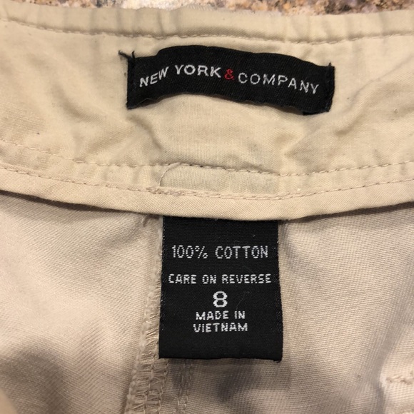 New York & Company Khaki Tan Shorts Women’s 8 - Picture 8 of 15